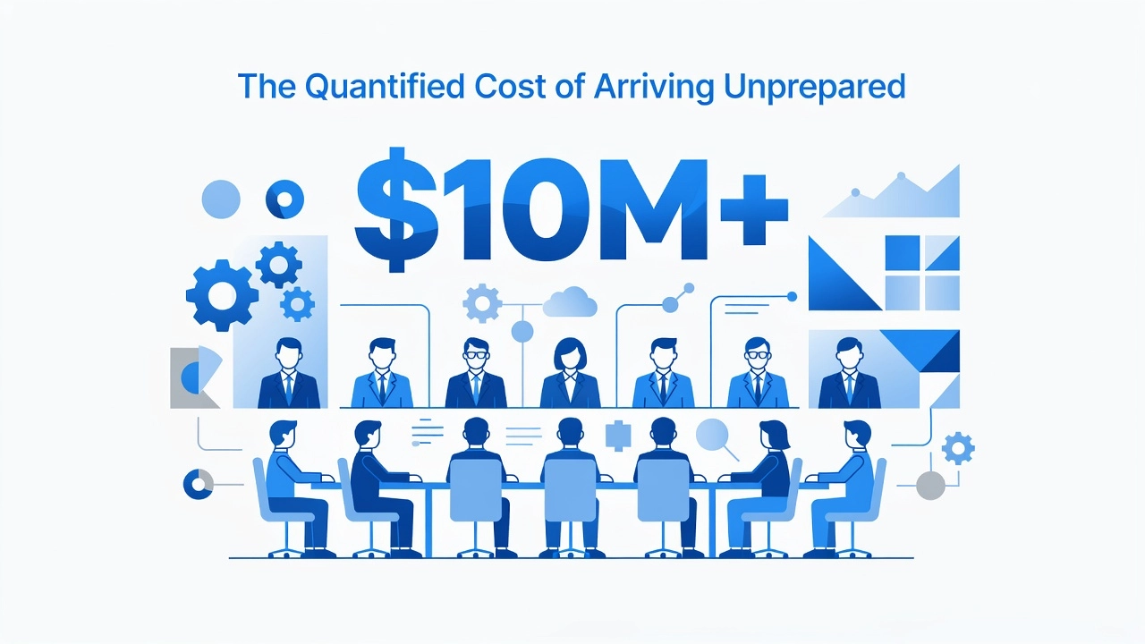 The Quantified Cost of Arriving Unprepared The Quantified Cost of Arriving Unprepared