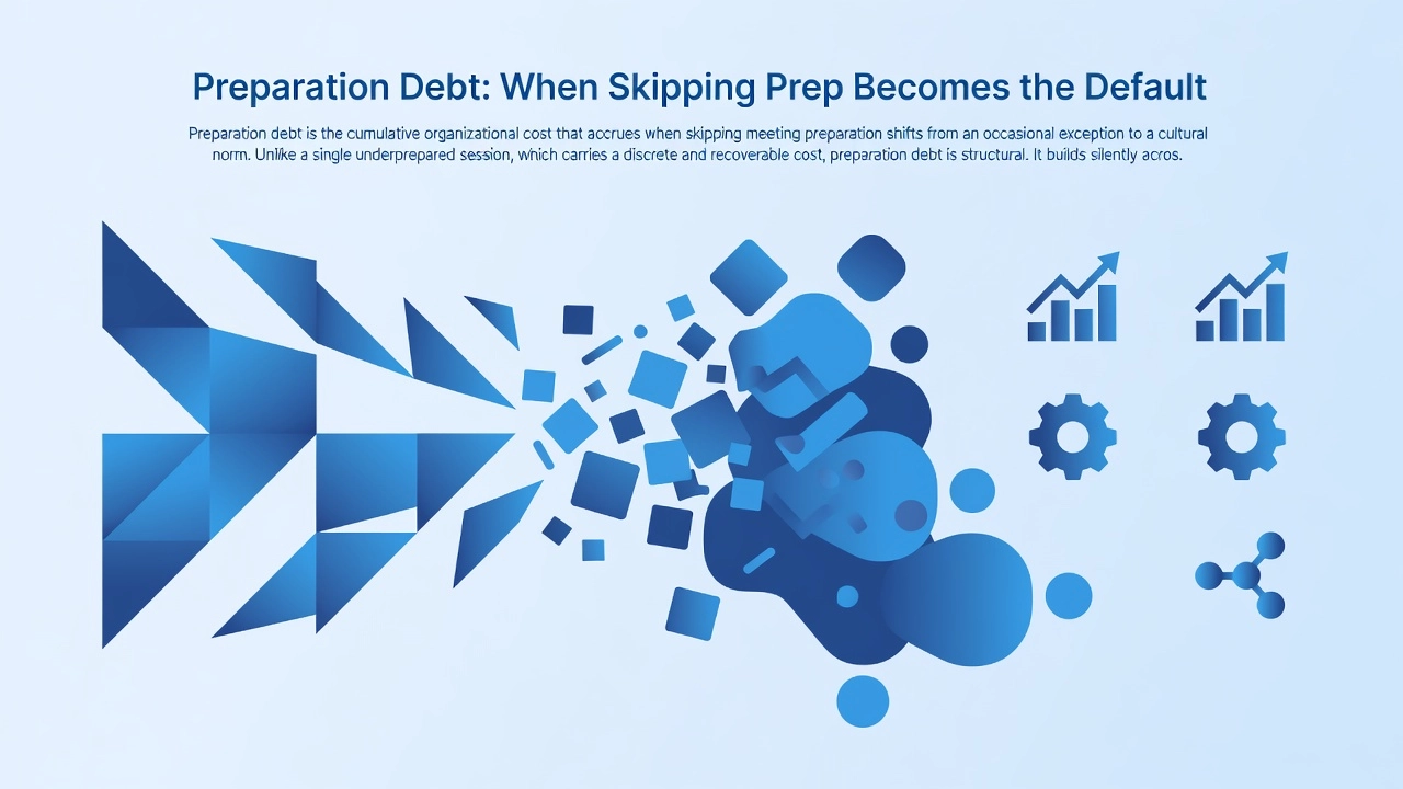Preparation Debt: When Skipping Prep Becomes the Default Preparation Debt: When Skipping Prep Becomes the Default