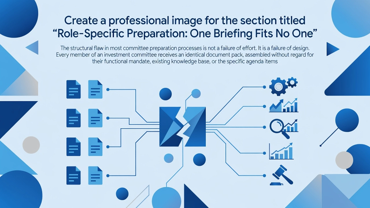 Role-Specific Preparation: One Briefing Fits No One Role-Specific Preparation: One Briefing Fits No One